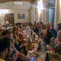 EU PRT LIS Lisbon 2017JUL09 SolarDoBacalhau 002   We all met in the hotel's common area around 6PM, for a trip overview with our "CEO" ( Chief Experience Officer )   Fredy  . From there is was off to   Restaurante Solar do Bacalhau   for the traditional tour group "meet &amp; greet" dinner in the upstairs private dining area. : 2017, 2017 - EurAisa, DAY, Europe, July, Lisboa, Lisbon, Portugal, Restaurante Solar do Bacalhau, Southern Europe, Sunday